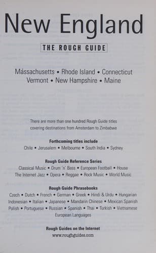 Cover image for New England