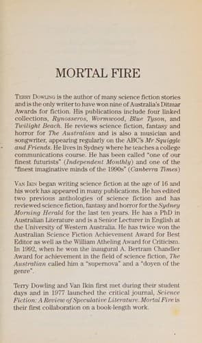 Cover image for Mortal Fire
