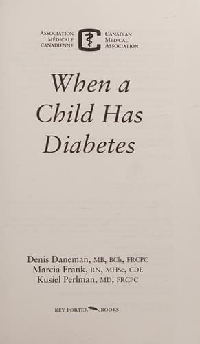 Cover image for When a child has diabetes
