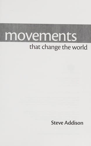Cover image for Movements that change the world