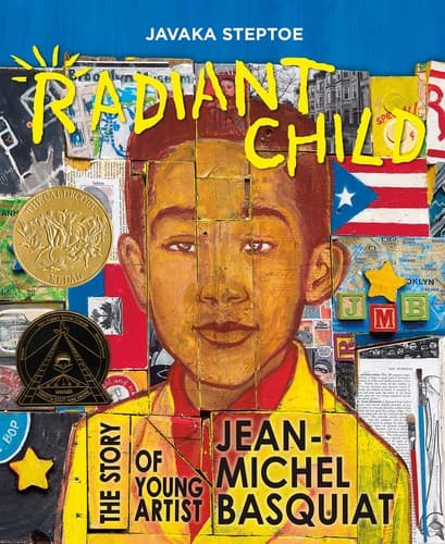 Cover image for Radiant Child: The Story of Young Artist Jean-Michel Basquiat