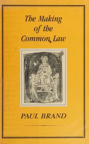 Cover image for The making of the common law