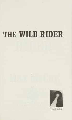 Cover image for The wild rider