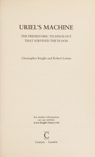 Cover image for Uriel's machine