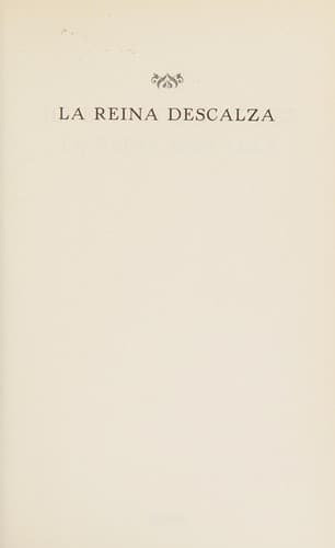 Cover image for La reina descalza