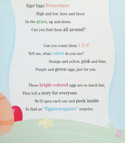 The story of the resurrection eggs in rhyme and song
