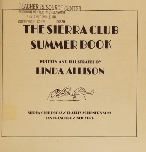 Cover image for The Sierra Club summer book