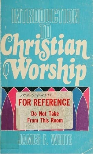 Cover image for Introduction to Christian worship