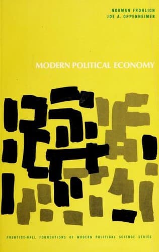 Cover image for Modern Political Economy