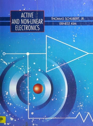Cover image for Active and non-linear electronics