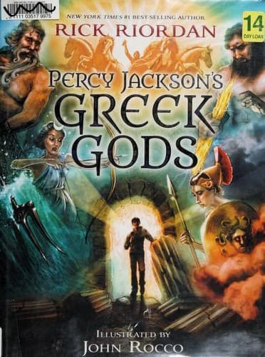Cover image for Percy Jackson's Greek gods