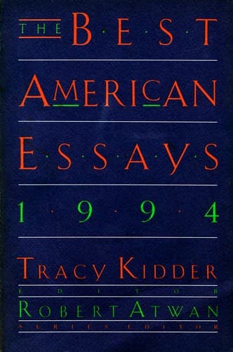 Cover image for The Best American Essays 1994