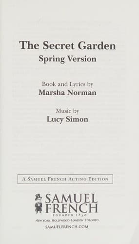 Cover image for The secret garden