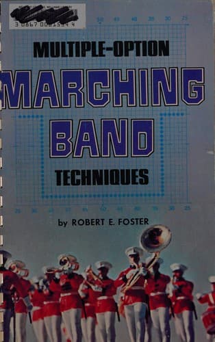 Cover image for Multiple option, marching band techniques