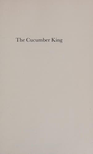 Cover image for The cucumber king