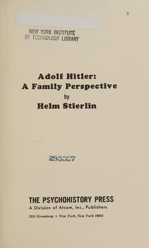 Cover image for Adolf Hitler
