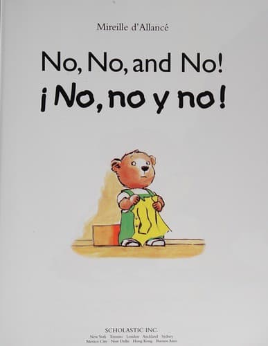 Cover image for No, no, and no! =