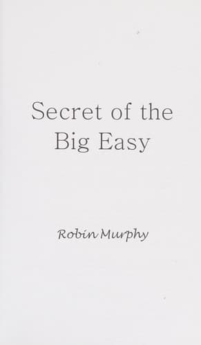 Cover image for Secret of the Big Easy