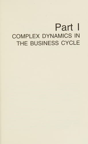 Cover image for Business cycles