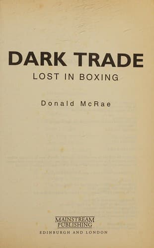 Cover image for Dark trade