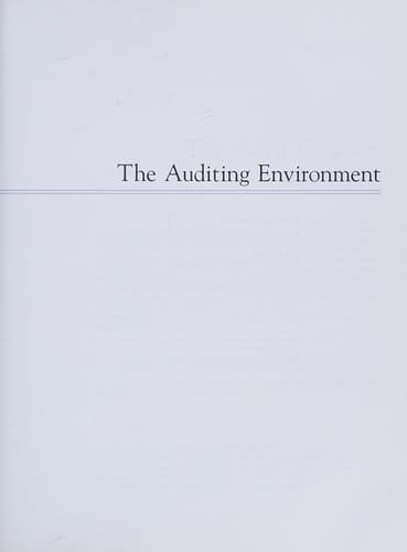 Cover image for Auditing