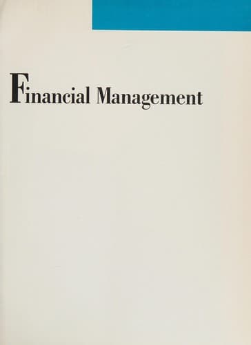 Cover image for Financial management