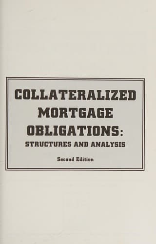 Cover image for Collateralized Mortgage Obligations