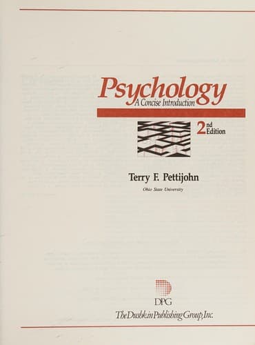 Cover image for Psychology