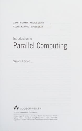 Cover image for Introduction to parallel computing