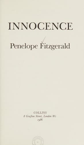 Cover image for Innocence
