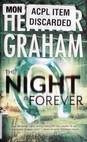Cover image for The night is forever