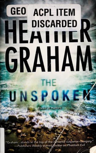 Cover image for The unspoken