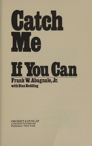 Cover image for Catch me if you can