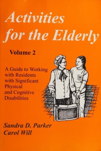 Cover image for Activities for the elderly.