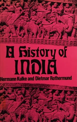 Cover image for A history of India