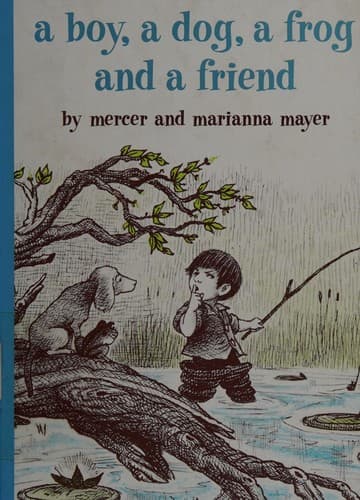 Cover image for A boy, a dog, a frog and a friend