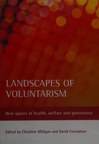 Cover image for Landscapes of voluntarism