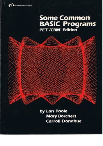 Cover image for Some common BASIC programs