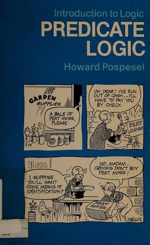 Cover image for Predicate Logic (Introduction to Logic)