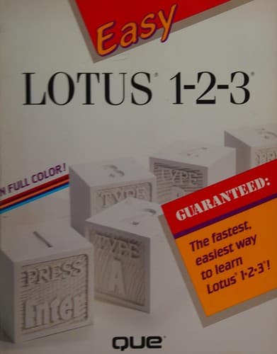 Cover image for Easy Lotus 1-2-3