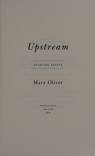 Cover image for Upstream