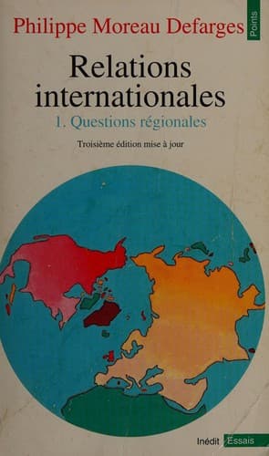 Cover image for Relations internationales