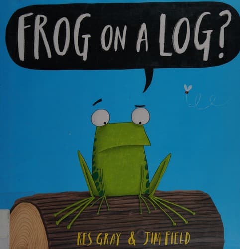 Cover image for Frog on a log?