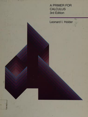 Cover image for A primer for calculus
