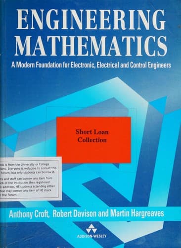 Cover image for Engineering mathematics