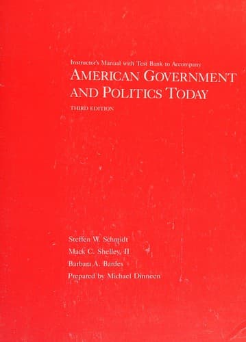 Cover image for American Government & Politics Today