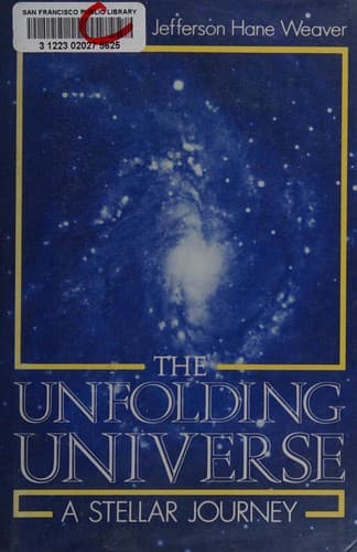 Cover image for The unfolding universe