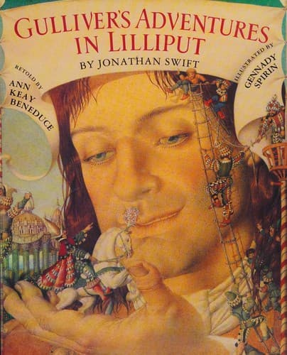 Cover image for Gulliver's adventures in Lilliput