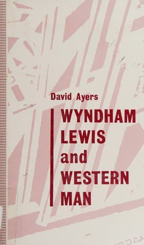 Cover image for Wyndham Lewis and western man