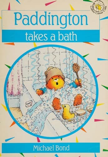 Cover image for Paddington takes a bath